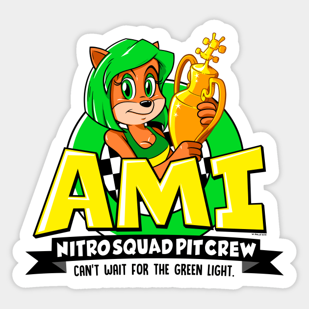 Ami Sticker by wloem